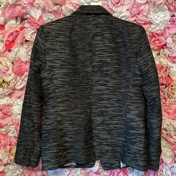 Lucky Brand Black & White Blazer Sz 6 - Picture 5 of 5